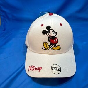 Disney Mickey Mouse White Baseball Hat